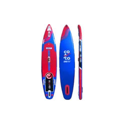 Paddle Gonflable COASTO Turbo 12'6" Simple Chambre