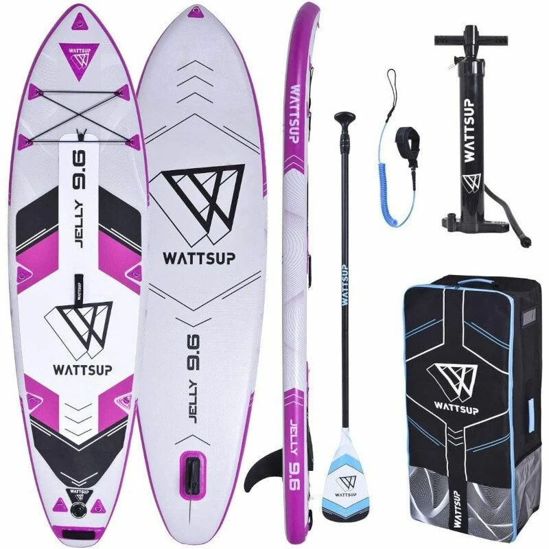 Paddle Gonflable WATTSUP JELLY 9'6'' 3 Paddle Gonflable WATTSUP JELLY 9'6''