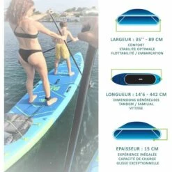 Paddle Gonflable WATTSUP WHALE 14'6" -BEUCHAT vente paddle gonflable wattsup whale 14 6 13