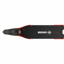Palmes Chaussantes Carbon Beuchat Libeccio Elite Noir/Rouge