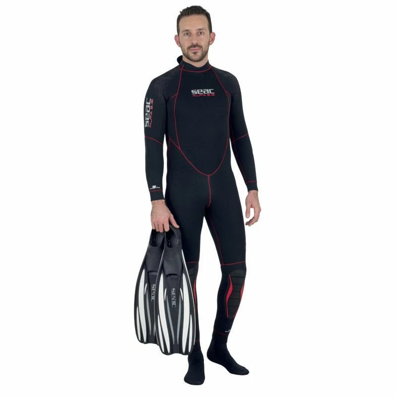 Palmes Chaussantes Seac F-100 Pro Blanche 6 Palmes Chaussantes Seac F-100 Pro Blanche – Image 4