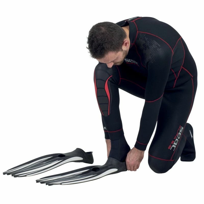 Palmes Chaussantes Seac F-100 Pro Blanche 7 Palmes Chaussantes Seac F-100 Pro Blanche – Image 5