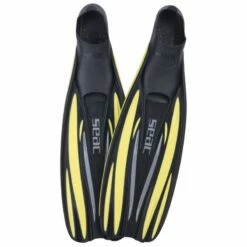 Palmes Chaussantes Seac F-100 Pro Jaune 14 Palmes Chaussantes Seac F-100 Pro Jaune -BEUCHAT vente palmes chaussantes seac f 100 pro jaune 3