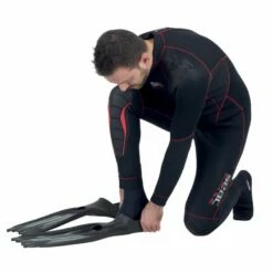 Palmes Chaussantes Seac F-100 Pro Noir -BEUCHAT vente palmes chaussantes seac f 100 pro noir 5