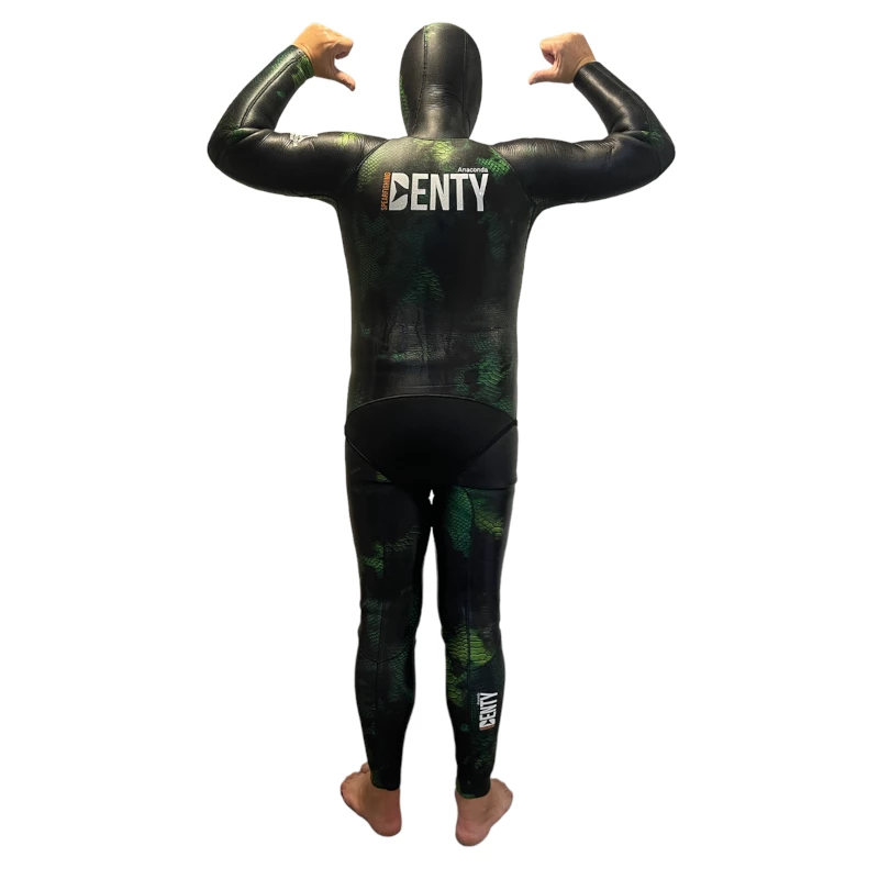 Pantalon Chasse Denty Spearfishing Anaconda Vert 5mm 4 Pantalon Chasse Denty Spearfishing Anaconda Vert 5mm – Image 2