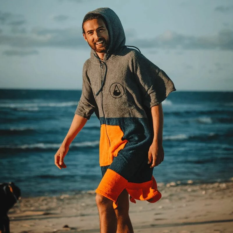 Poncho Surf Wave Hawaii Avec Zip Shany 5 Poncho Surf Wave Hawaii Avec Zip Shany – Image 3