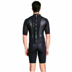 Shorty Homme Cressi Altum Noir/Rouge 3mm -BEUCHAT vente shorty homme cressi altum noir rouge 3mm 2