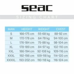 Shorty Seac Look Homme 2,2mm -BEUCHAT vente shorty seac look homme 2 2mm 17