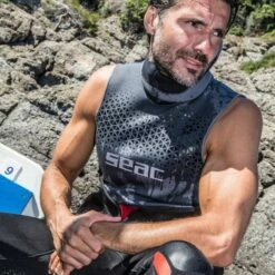 Sous-combinaison Seac Hoody Homme 2mm -BEUCHAT vente sous combinaison seac hoody homme 2mm 2