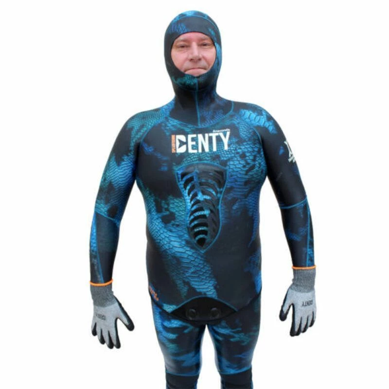 Veste Chasse Denty Spearfishing Anaconda Bleu 3mm 11 Veste Chasse Denty Spearfishing Anaconda Bleu 3mm – Image 9
