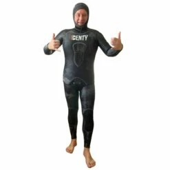 Veste Chasse Denty Spearfishing Anaconda Gris 7mm