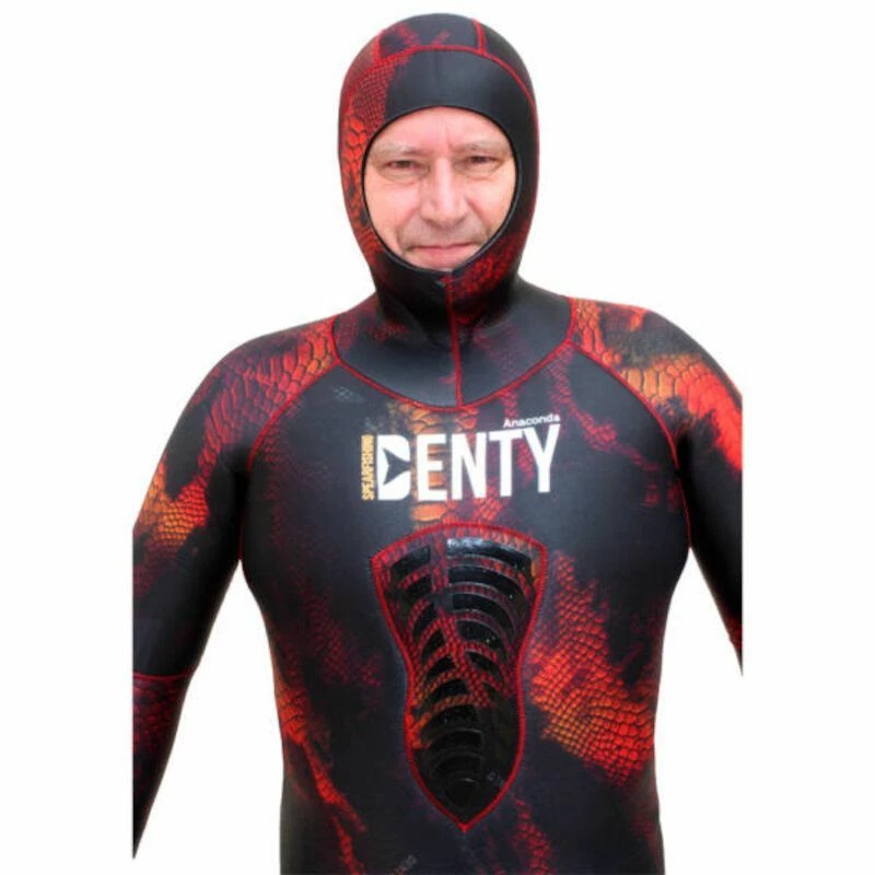 Veste Chasse Denty Spearfishing Anaconda Rouge 7mm 11 Veste Chasse Denty Spearfishing Anaconda Rouge 7mm – Image 9