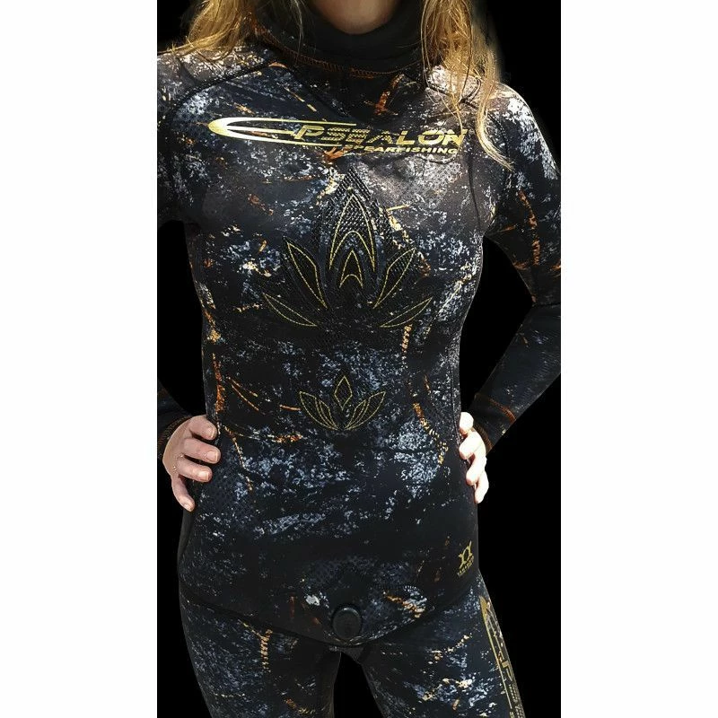 Veste Chasse Femme Camo Epsealon Lotus 3mm 13 Veste Chasse Femme Camo Epsealon Lotus 3mm – Image 11