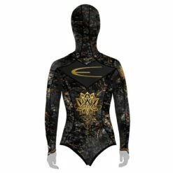 Veste Chasse Femme Camo Epsealon Lotus 7mm -BEUCHAT vente veste chasse femme camo epsealon lotus 7mm 15