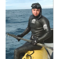 Veste Chasse Noir Dessault Abyss 5,5mm -BEUCHAT vente veste chasse noir dessault abyss 5 5mm 2