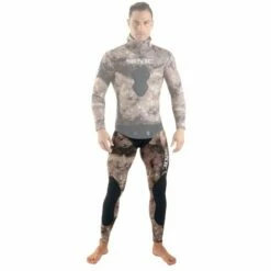 Veste De Chasse Seac Gannet Marron 5mm -BEUCHAT vente veste de chasse sous marine seac gannet marron 5mm 5