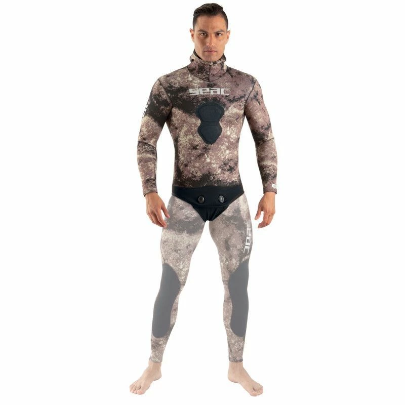 Veste De Chasse Seac Gannet Marron 7mm 3 Veste De Chasse Seac Gannet Marron 7mm